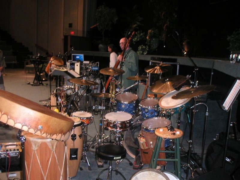Kit used with Jerry Chapman's Native drums